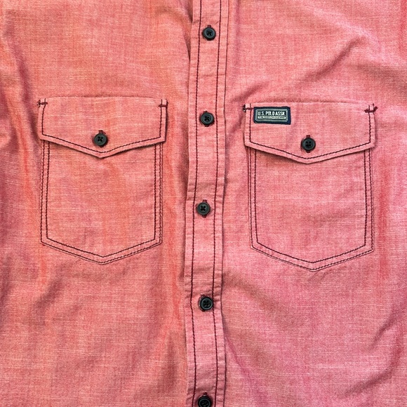 US Polo Assn American 1890 Heritage Button Down Shirt - Picture 6 of 9